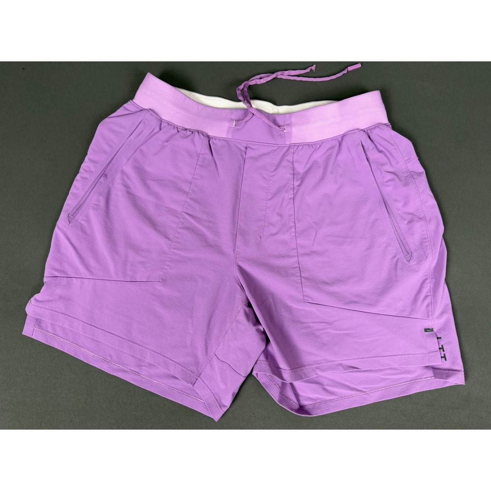 Lululemon License to Train Shorts Mens M Purple Athletic Gym Workout